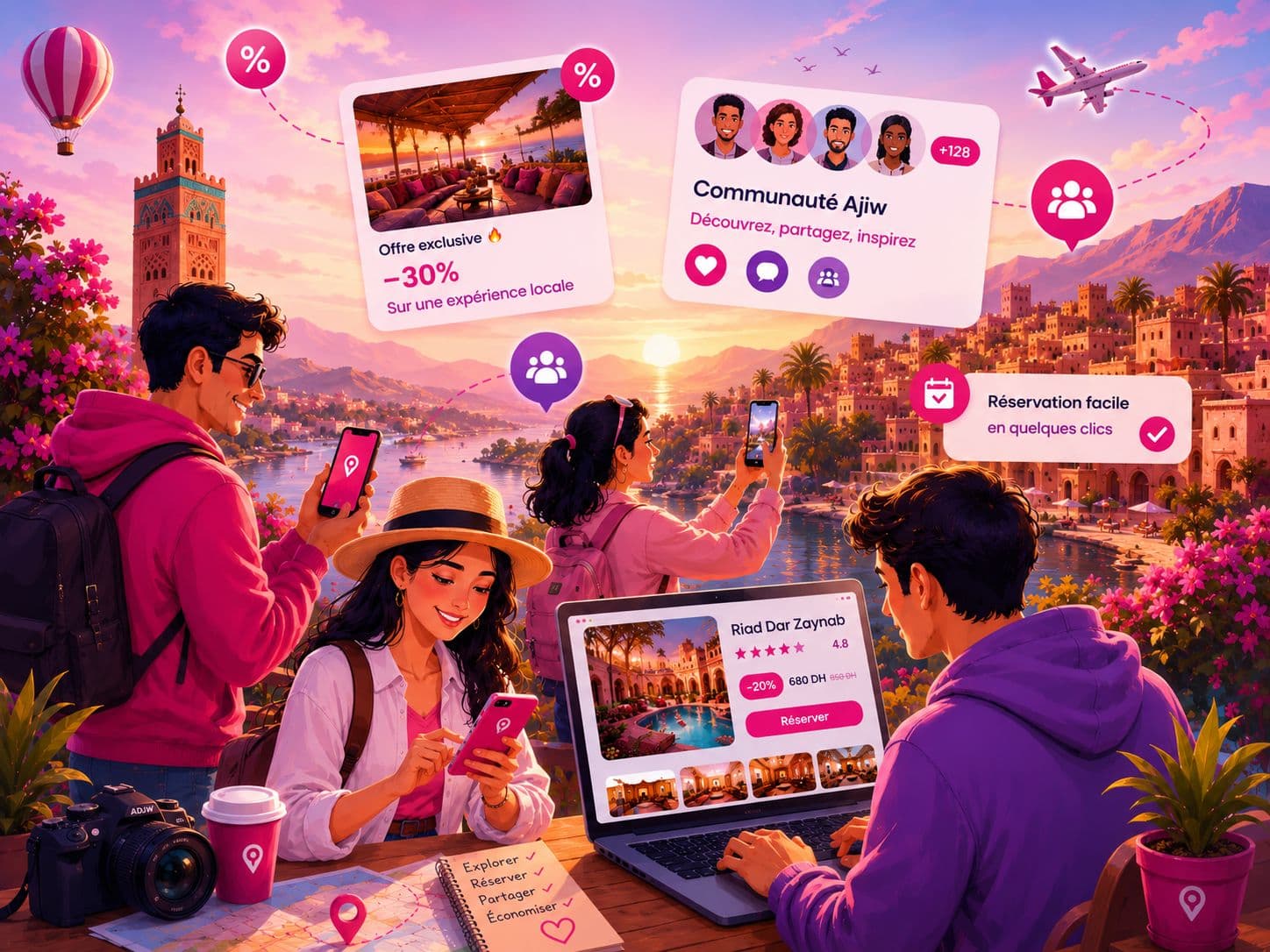 Voyagez autrement : explorez, connectez-vous et vivez des expériences uniques